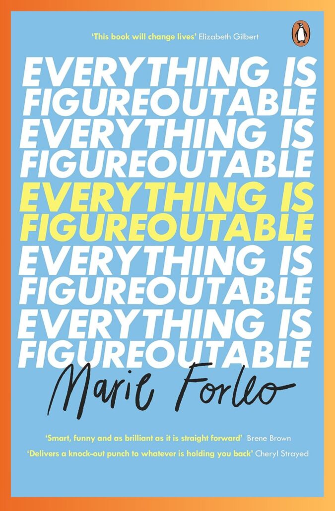 Targa Motivazionale 'Everything Is Figureoutable' – Decorazione Per Scrivania, Ufficio O Casa