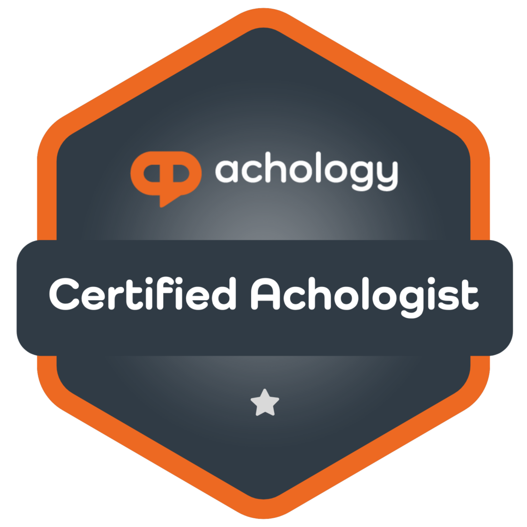 Certified Achologist (Official Badge for Achology members)