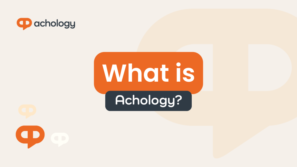 What is Achology? This explainer video will show you what to expect with Achology.