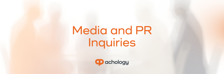 Media and PR Inquiries at Achology