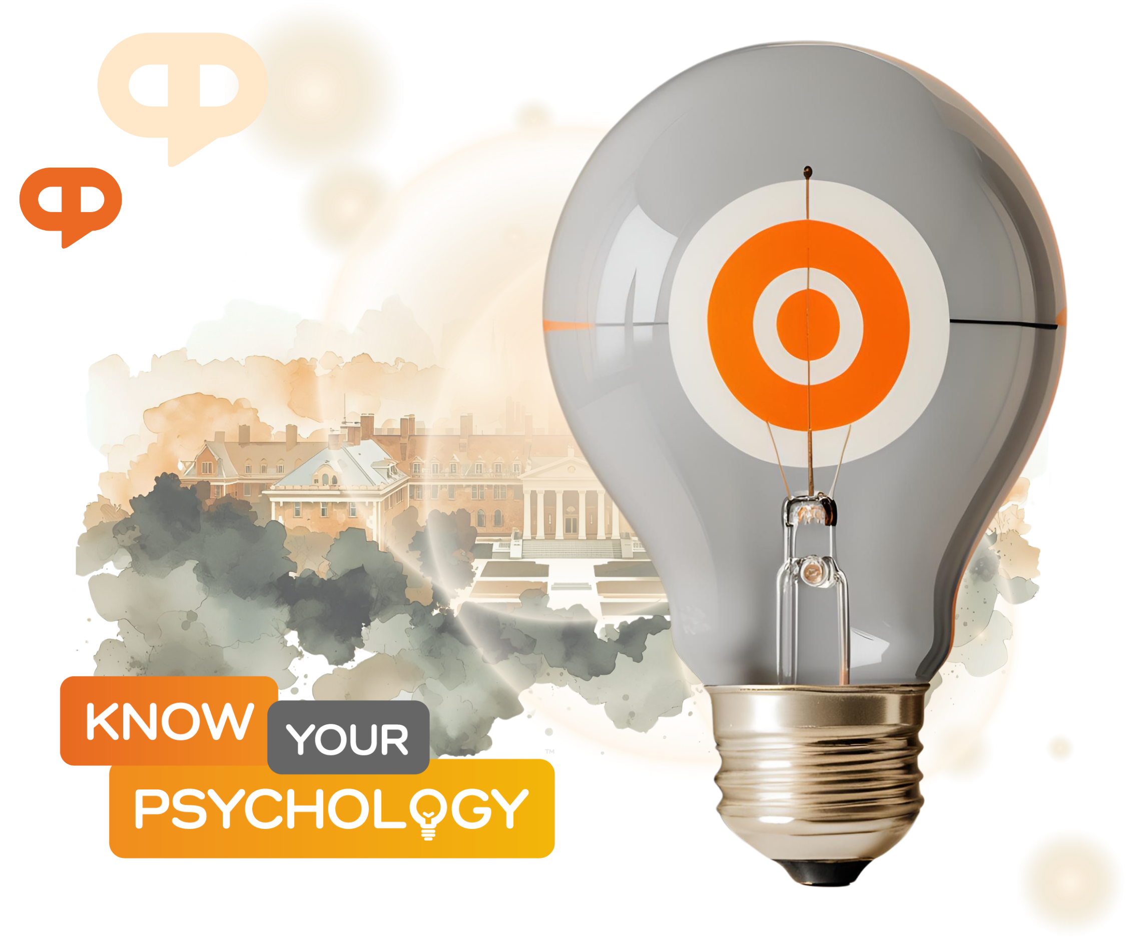 Banner artwork for Achology’s School of Mindfulness, Applied Insight, and Wisdom showing a clear lightbulb resting on smooth stacked stones, evoking calm attention, grounded reflection, and practical insight, in Achology brand colours.